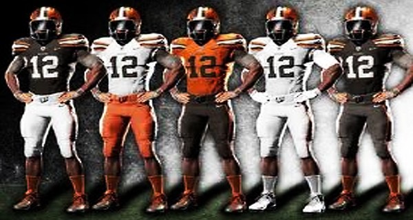 cleveland browns uniform change