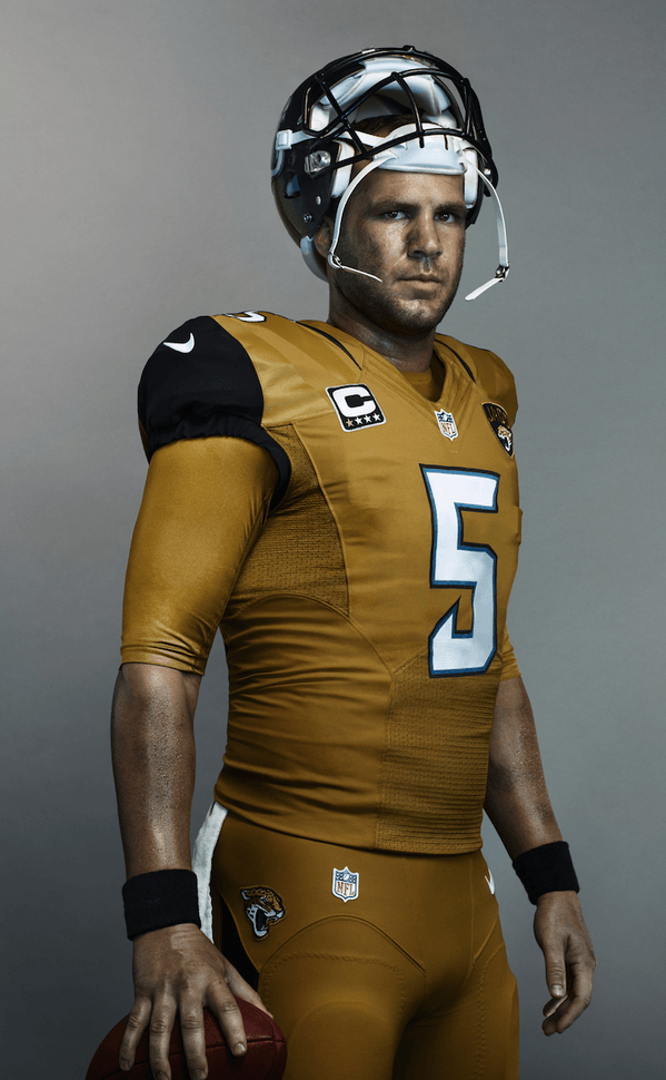 jaguars all gold jersey